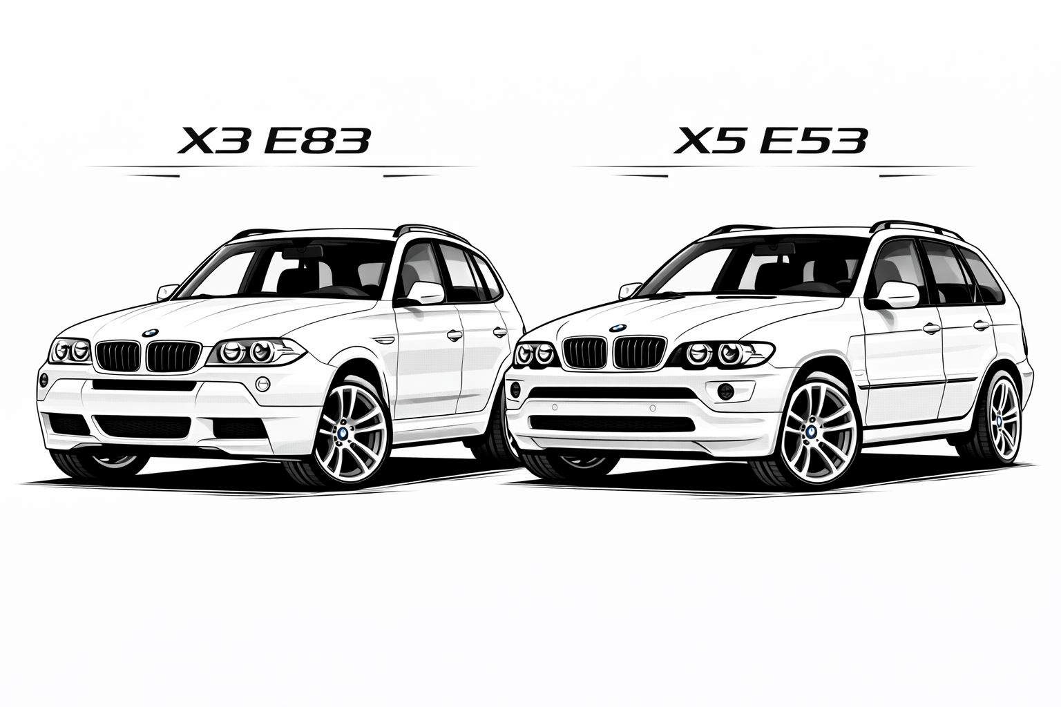 X3 E83 X5 E53